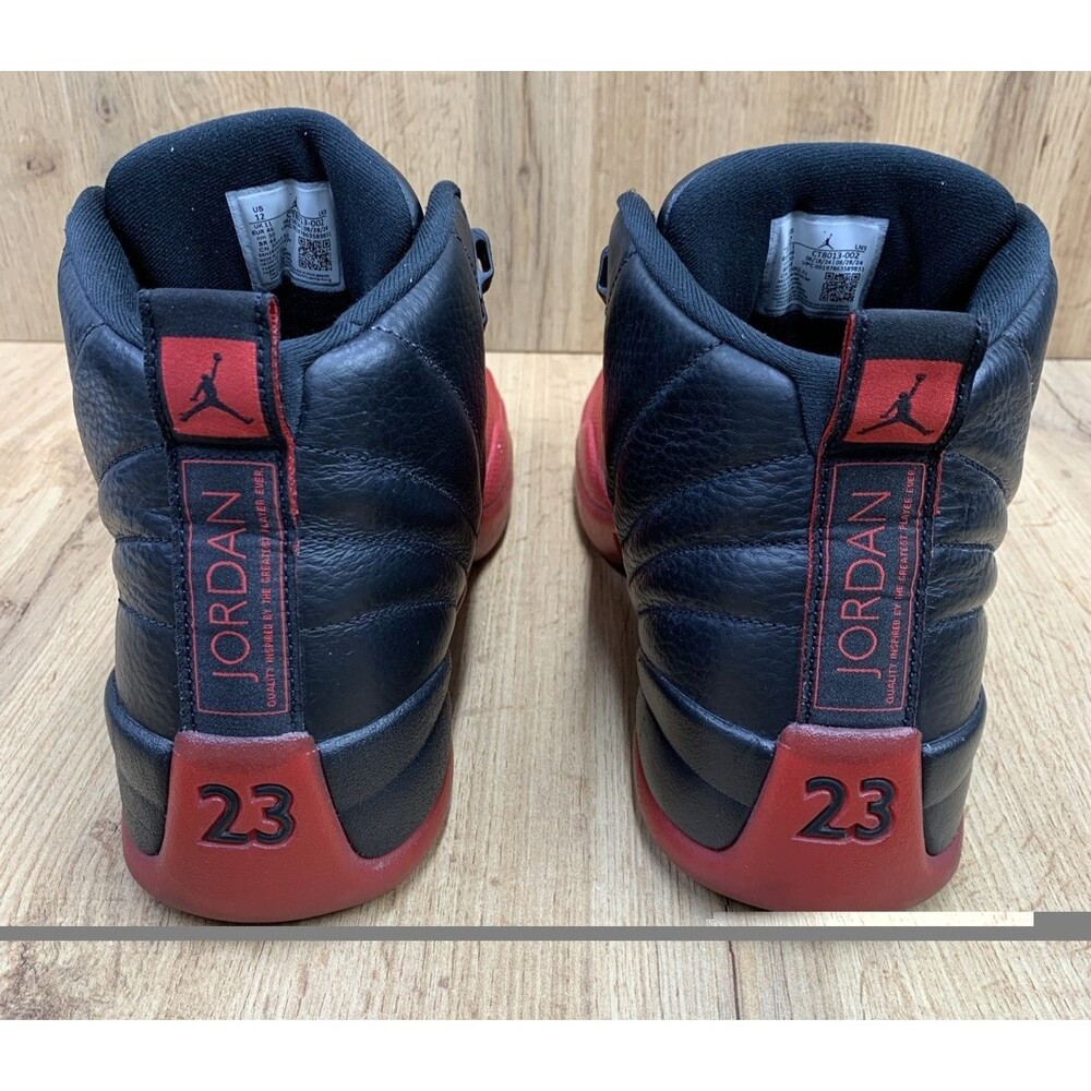 Jordan 12 Retro Flu Game 2024 Sneaker Shoes CT8013-002 Size 12M CLEAN NO BOX - Picture 7 of 13